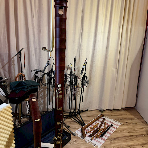 Unsere Arbeiten am neuen Syrinx Call Album!